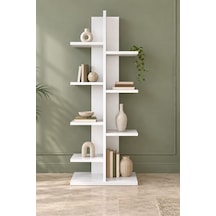 Nord Kitaplık Ve Çiçek Standı 45 X 120,8 X 21,7 Cm - Beyaz