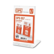 Ops Ops 057 A7 Kart Tutucu (şeffaf)