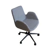 Büro Sandalyesi Döküm Süngerli Siyah Metal Ayaklı