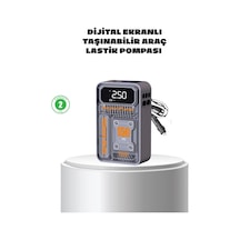 Lb Taşınabilir Kablosuz Hava Pompası 150 Psı Güçlü Basınç Ve 6000mah Şarjlı