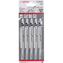 Bosch T 345 XF Progressor For Wood and Metal Dekupaj Bıçağı 5'li - 2608634994