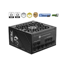 Msı Mpg A1250gs Pcıe5 1250w 80+ Platinum Full Modüler Power Akak92msı0034