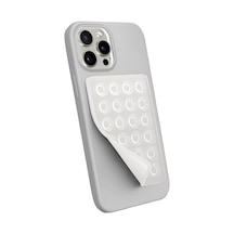Telefon Arkasına Yapışan Silikon Vantuzlu Kılıf Tutucu Araç Makyaj Mutfak Ayna Duvar İçin Ahtapot Vakumlu Şeffaf Yapışkanlı 2 Mixed