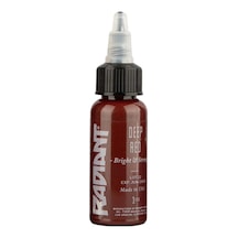 Deep Red Radiant Dövme Boyası 30ml Yoğun Koyu Kırmızı Profesyonel Tattoo Ink