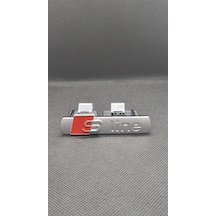 Audi Sline Panjur Amblem