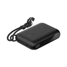 Belkin Bpb027hqbk Boostcharge 10.000 Mah 20w Usb-c Powerbank Dijital Göstergeli Taşınabilir Şarj Cihazı - Siyah