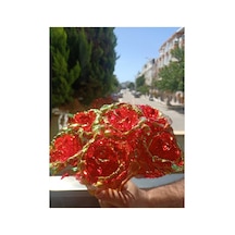 Anneler Gününe Özel Sonsuzluk Gülü 5 Adet Kırmızı - 707518138 Kırmızı