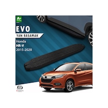 S-dizayn Honda Hr-v 2 Evo Siyah Yan Basamak 173 Cm 2015-2020 A+ Kalite