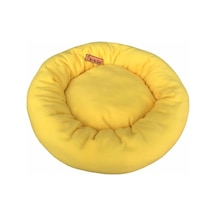 Brt Pet Simit Şeklinde Polar Kedi Yatağı 50 x 12 CM