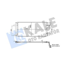 Kale Klıma Radyatoru Hyundaı Elantra 1.6 Crdı 16-20 / I30 16-20 Klr-382645