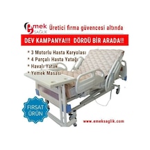 Medikaltec Hasta Yatağın Başucunda Suyu Olan Tuvalet