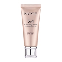 Note Cosmetics Cosmetics 3 in 1 Glowing Skin Tinted Moisturizer SPF50 Işıltılı Aydınlatıcı Krem 30 ML