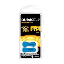 Duracell Activair PR44 675 Numara İşitme Cihazı Pili 6'lı