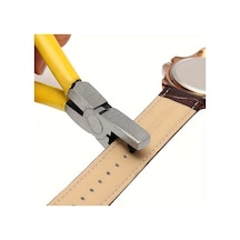 Willowhaven 1 Adet Çok Fonksiyonlu Delgeç Pensi 2mm Deri Kemer Ayakkabı Bağı Delme Aleti