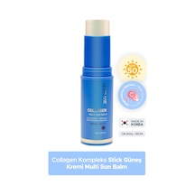 Lebelage Kuru Cilt İçin   Stick Güneş Koruyucu Collagen Sun Balm SPF 50+/PA ++++