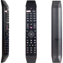Vestel Netflix Mor Tuşlu Yeni Üstü Camlı Model Led Tv Kumanda