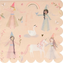 Meri Meri - Princess Napkins - Prenses Peçete - L