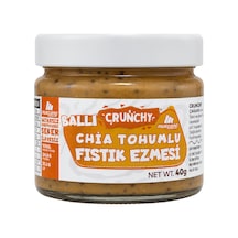 Mustang Nutrition Ballı Chia Tohumlu Fıstık Ezmesi 40 Gr