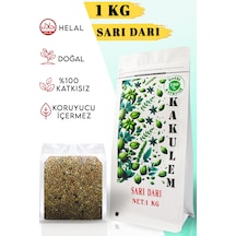 Kakulem Sertifikalı Tozsuz A Kalite Sarı Darı 1 Kg