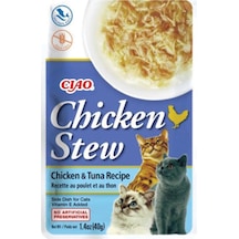 2 Adet Ciao Chicken Stew Tavuk Güveç Ve Ton Balıklı Pate 40 Gr