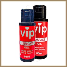 Bezos Vıp Erkeklere Ve Bayanlara Uygunlubrıkant60 Ml Jel + Fantezimasaj Yağı 22