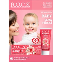 R.o.c.s Baby Diş Macunu Elma Püresi 0-3 Ay