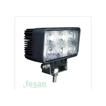 12-36v Çalışma Lambası 6led Dikdörtgen