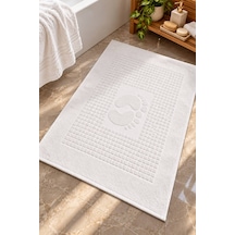 Bohem Ekru Renk Ayak Havlusu Premium Sıkı Dokuma %100 Organik Pamuk 50 X 70 Cm Ekru - 945263520 Ekru