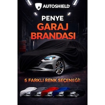 Premium Penye Branda Garaj Branda Örtüsü Dayanıklı Kalın Penye Branda Otomobil Çadır Branda Siyah