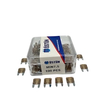 Mini Bıçak Sigorta 7.5 Amper 100 Adet Mini Boy Oto Sigorta 7.5a