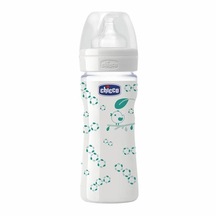 Chicco Wellbeing Silikon Cam Biberon 240ml Unisex