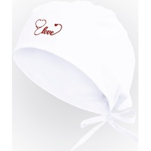 Love Özel Bone | Hastane Bonesi | Cerrahi Bone Beyaz