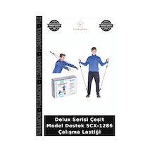 Delux Serisi Çeşit Model Destek Scx-1286 Çalışma Lastiği Çok Renkli