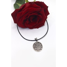 Nas Süresi 925 Ayar Gümüş Erkek Kolye 201023621