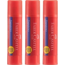 Faber Castell Stick Yapıştırıcı 10 Gram - 3 Adet