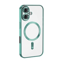 Apple İphone 16 Plus Kılıf Kross Magneticsafe Kapak - Turkuaz Çok Renkli