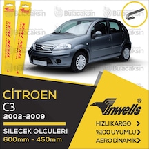 Citroen C3 Hb Muz Silecek Takımı 2002-2009 İnwells