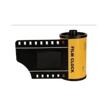 HEDİYELİK-Çark SaatlerMKC Film Makarası Masa Saati-20*14 CM