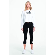 Puma Baskılı Tayt Siyah