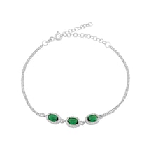 Glorria Gümüş Anturaj Oval Bileklik N11.12826