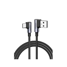 Usb To Type-c 90 Derece Şarj Ve Data Kablosu 2 Metre