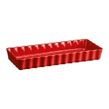 Fırın Kabı Dikdörtgen 15 X 36,5 Cm Kırmızı/burgundy Çok Renkli