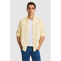 U.s. Polo Assn. Erkek Açık Sarı Gömlek Basic 50324660-vr004 Acık Sarı