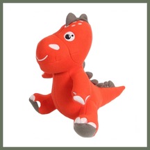 Bezos Dino Peluş Oyuncak Turuncu 25 Cm Bezos1