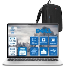 Dell Pro 16 Plus U7265U165UH24 Ultra 7-265U 96 GB 4 TB SSD 16" W11H Dizüstü Bilgisayar + Zetta Çanta