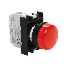 Emas B0k0xk B Serisi Plastik Led'li 100-230v Ac Kırmızı 22 Mm Sinyal