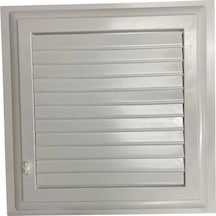 Plastik Menfez 25X45 Beyaz Banyo WC Havalandırma(CLZ)