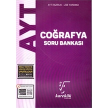 AYT Coğrafya Soru Bankası -  Karekök Eğitim Yayın