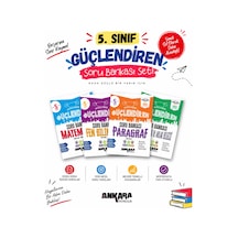 Ankara Yayıncılık 2027 5. Sınıf Matematik + Fen Bilimleri + Paragraf + Din Kültürü Ve Ahlak Bilgisi Yeni Müfredat Bağlam Temelli Güçlendiren Soru Bankası Seti 4 Kitap