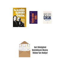 Mehlika Hanım Ailesi + Nahid Sırrı Örik - Toplu Öyküler Ciltli + Ankara Yazıları + Okuma Sticker'ları